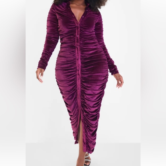 maxi bodycon dress - Picture 1 of 5